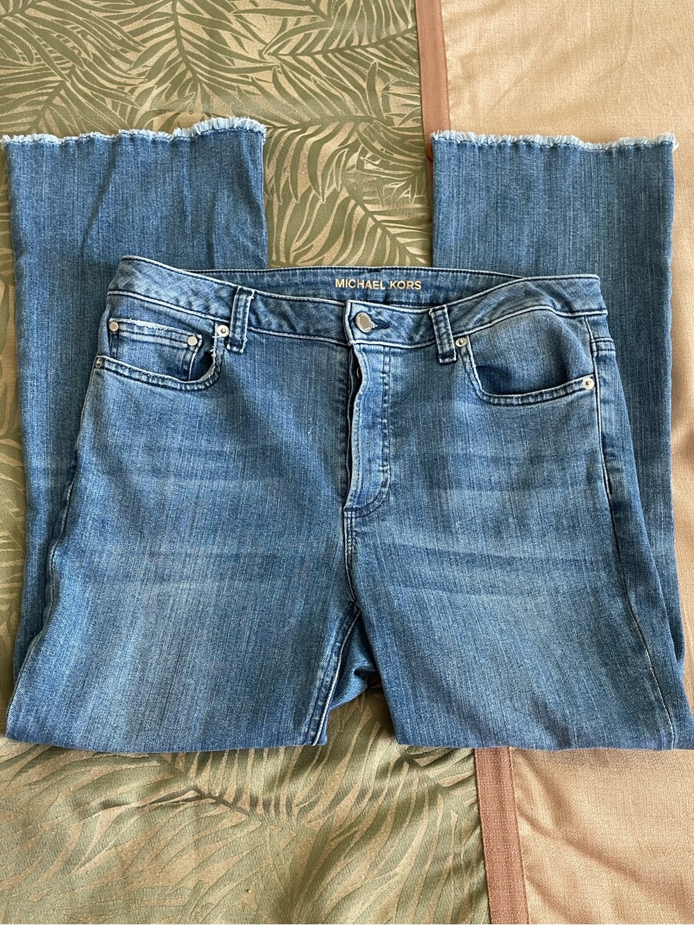 Michael Kors 5 Pocket Kick Flare Crop